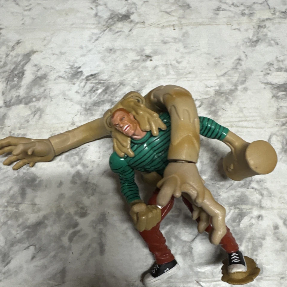 Figura de acción vintage Toy Biz Spiderman Sneak Attack Sandman 1998  Foto 3 de 4