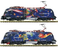 Fleischmann 7560070 E-Lok 1116 212-2 „FußBall Vereint Europa“ ÖBb Spur N