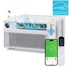 Zokop 8000-12000 BTU Inverter Window Air Conditioner AC Unit Wifi&Remote Control