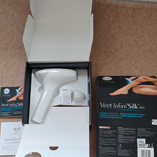 Veet Infini'Silk Pro White IPL Hair Removal Device for Face Legs Bikini