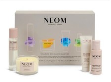 Neom Wellbeing Discovery Collection Gift Set Box Candle Sleep Mist Butter Magnes