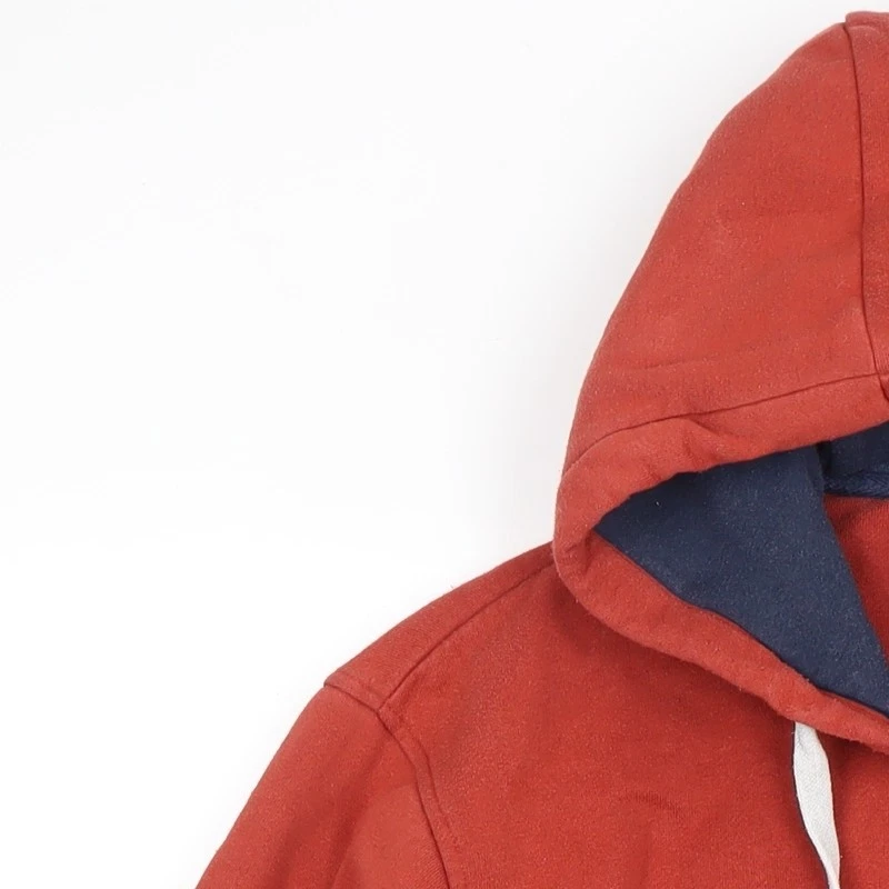 VETEMENTS Crew Clothing Company Felpa con Cappuccio Uomo Rossa Full Zip L