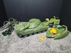 Vintage G.I. Joe Vehicle & Parts Lot 1980s Hasbro – As-Is for Parts/Repair
