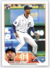 2023 Topps #494 Brendon Davis Detroit Tigers