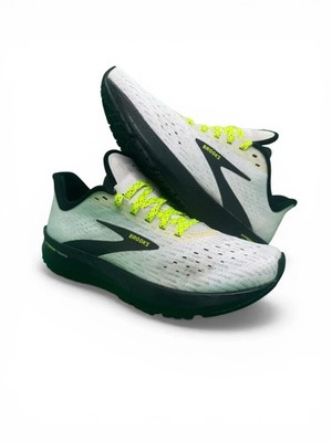 Brooks Hyperion Tempo - Performance Laufschuhe weiß / neonschwarz Gr. 38