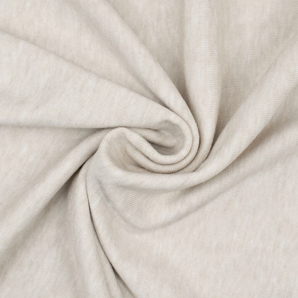 Feinstrick meliert beige Strick Meterware (Preis=0,5m) - Bild 3 von 4