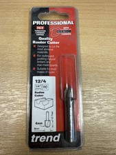 Trend 12/4X1/4TC Radius Cutter 4mm Rad. X 12.7mm Cut