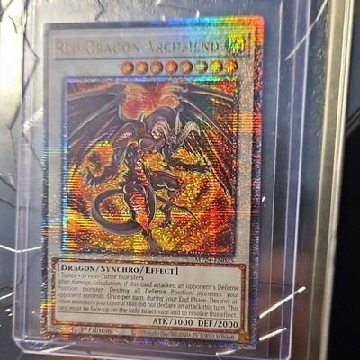 Red Dragon Archfiend Synchro Effect Monster MP24 1st Edition ATK 3000 DEF 2000
