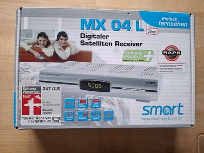 Digitaler Satelliten Receiver - smart MX0L - Stiftung Warentest Testsieger! TOP