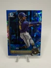 JACKSON CHOURIO 2022 BOWMAN CHROME 1ST SAPPHIRE BASEBALL BREWERS BCP-79