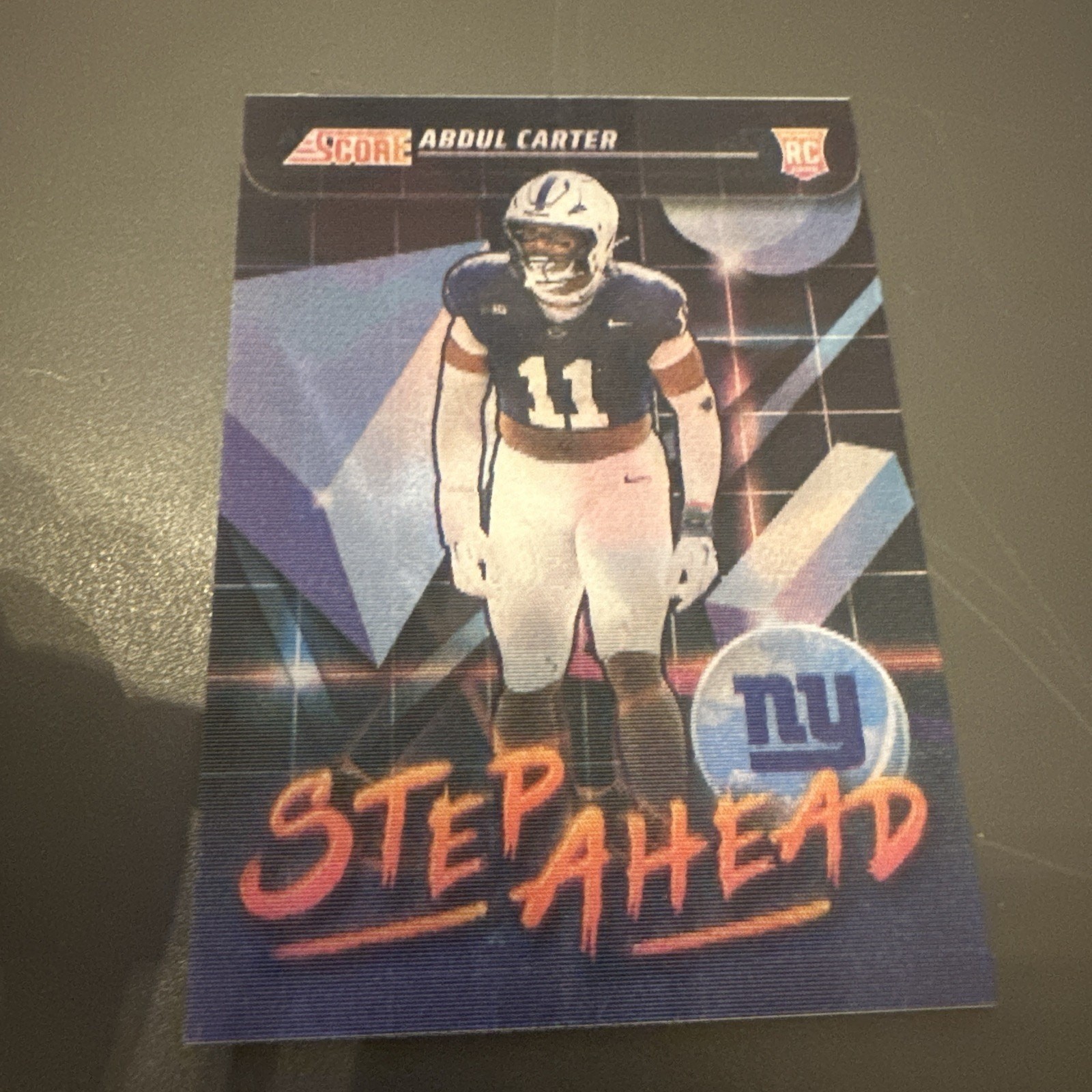 Abdul Carter 2025 Score Step Ahead CASE HIT SSP🔥🔥GIANTS ROOKIE