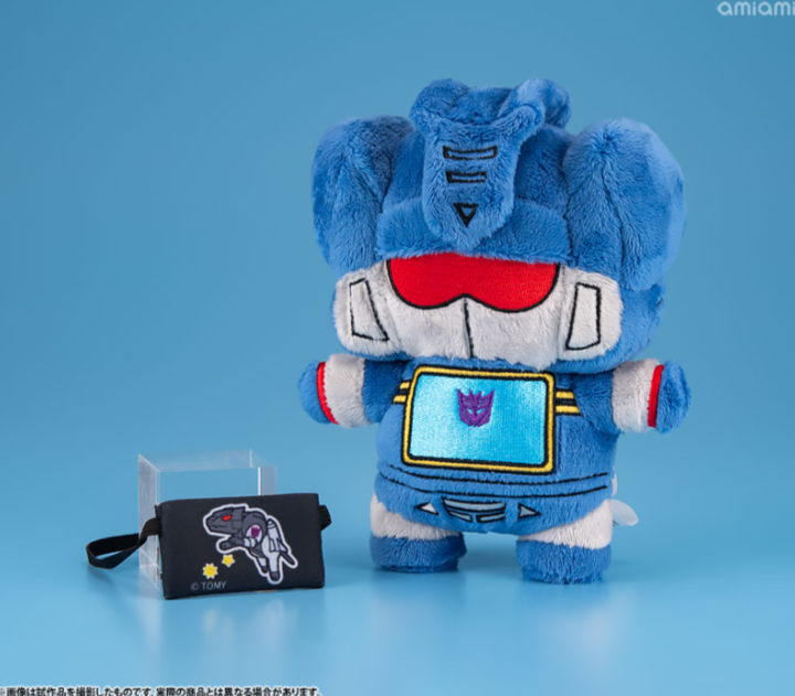 Mochibots Transformers Soundwave & Cassette Ron Pouch Jaguar Plush