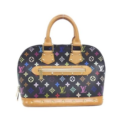 echt LOUIS VUITTON Multicolor Alma PM Noir Handtasche M92646 LV gebraucht