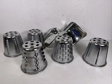 Saladmaster Food Processor Vegetable Slicer Shredder, 5 Cones No Base