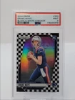 DRAKE MAYE 2024 PANINI PRIZM ROOKIE BLACK & WHITE CHECKER RC PSA 9 Q1065