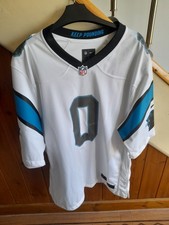 Carolina Panthers Koszula Duża (przeznaczona do użytku nad padami) Brian Burns Zero