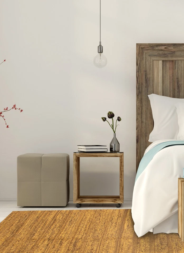 Vintage Hand Woven Traditional Kilim Rug 6'5" x 6'7" Oriental Wool Carpet - Image 2 of 4