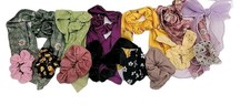 scrunchies hair accessories. Pack Of 100 Pcs