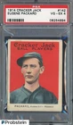 1914 Cracker Jack Baseball Eugene Packard #142 SGC 2