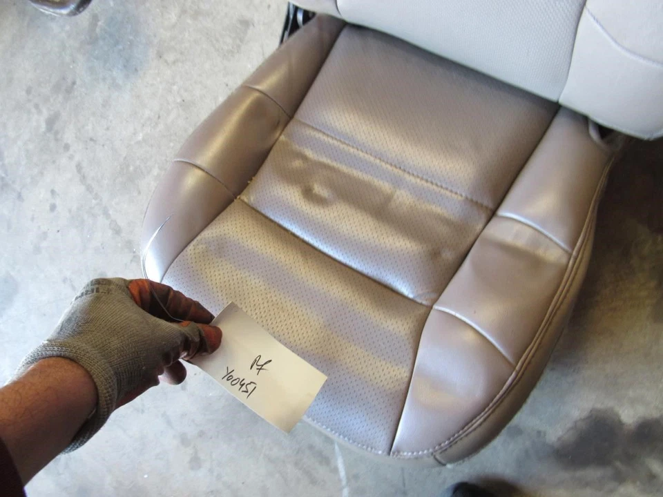 2000 Lincoln Navigator right passenger front leather heated seat beige OEM - Imagem 3 de 4