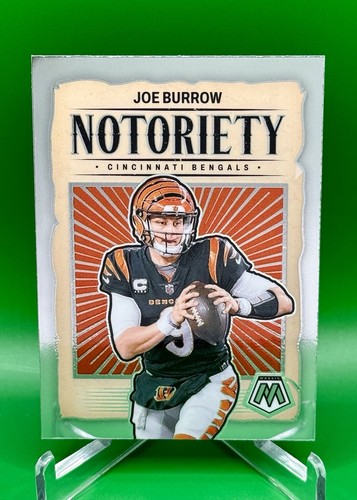 2024 Panini Mosaic Notoriety Joe Burrow #2 Cincinnati Bengals