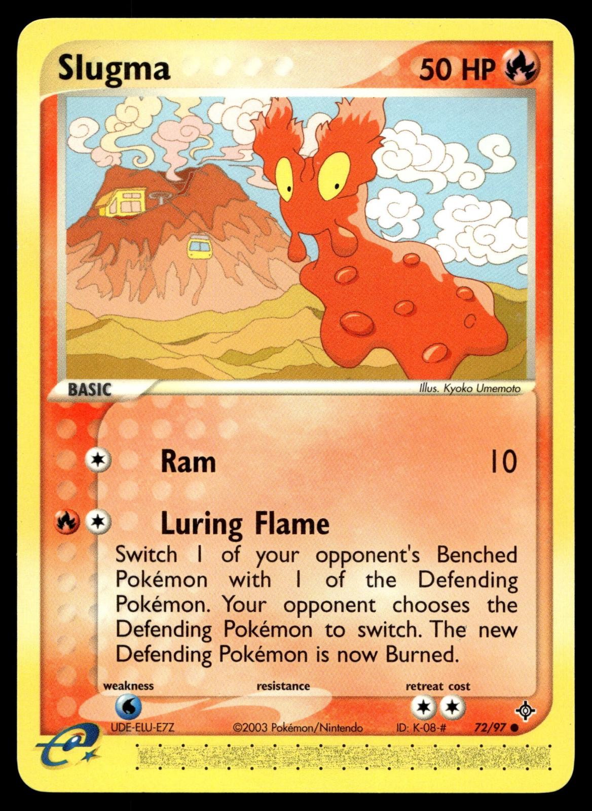POKEMON SLUGMA DRAGON 72/97 C NM/M
