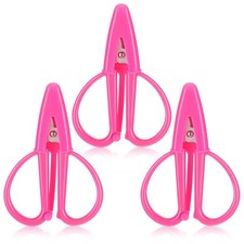 3 Pieces Mini Scissor Tiny Small Scissors Travel Scissors Craft Scissor with ...