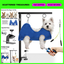 Dog Grooming Arm with Hammock  Haunch Holder for Small Dogs - Pet Grooming Tool