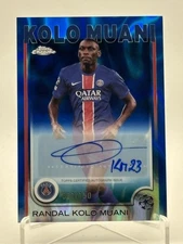 Randal Kolo Muani Auto 001/150 🔥 PSG Kit BLUE