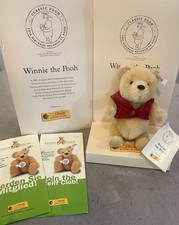 Steiff white tag Classic Pooh 75th Anniversary Limited Teddy Bear Plush 680090