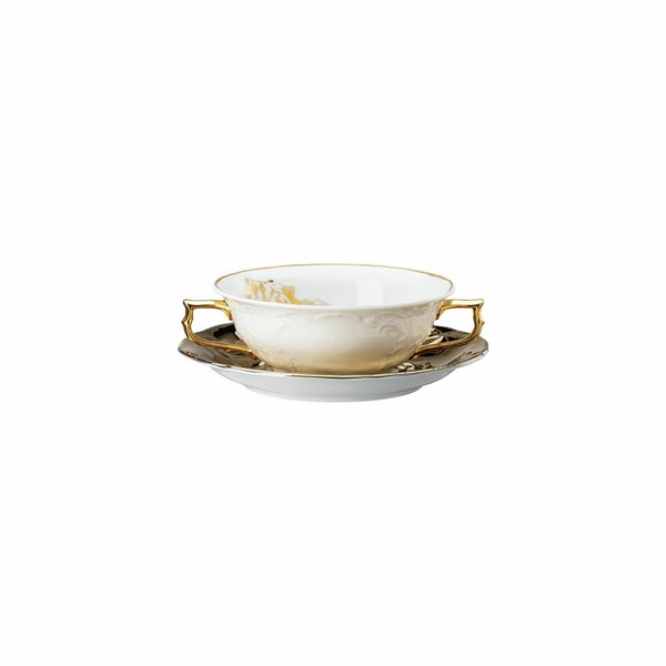 Rosenthal Suppentasse Heritage Midas Mit Untertasse, Porzellan, Bunt, 310 Ml-image