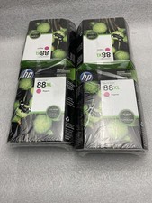 Lot of 8 HP 88XL Magenta Ink Cartridges C9392AN OfficeJet Pro Sealed Expired