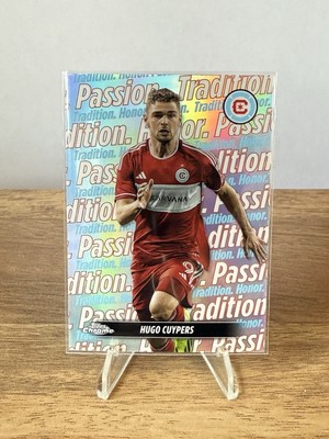 2024 Topps Chrome MLS Team Tags Refractor TT-6 Hugo Cuypers, Chicago Fire