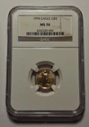1994 $5 AMERICAN GOLD EAGLE 1/10 OZ NGC MS70 LOW POP ONLY 508 RARE DATE