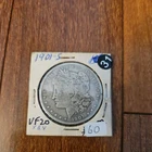 🔥  1901 S Morgan Dollar VF - US Coin. Semi Key Date