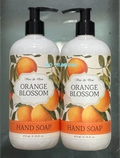 (2-Pack) Vine & Dew ~ ORANGE BLOSSOM Natural Cleansing HAND SOAP Wash 473ml