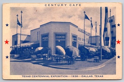 Century Cafe Texas Centennial Exposition Dallas Texas Grand Prize Beer 1936 PC
