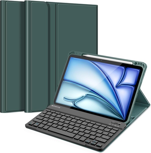 Backlit Keyboard Case for iPad Air 11-inch M3 (2025) / M2 (2024) Soft TPU Cover - Picture 21 of 23