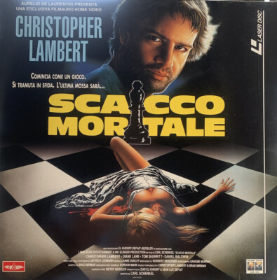   Laserdisc TODESSCHACH Christopher Lambert Widescreen WIE NEU