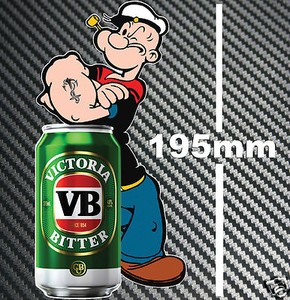 Shop Victor Bravo's VB Sticker Sheet In Multi - Fast Shipping & Easy - Foto 3