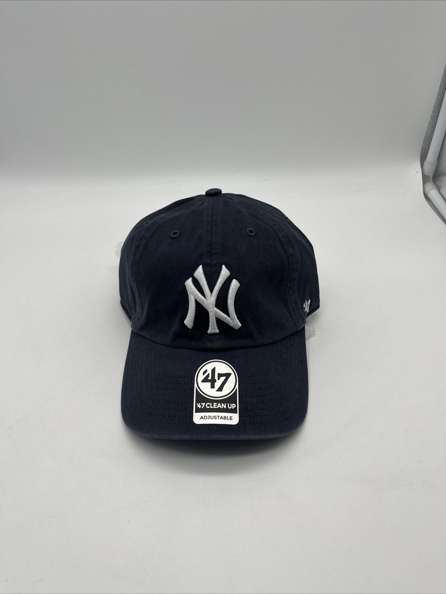 New York Yankees '47 Brand Navy Blue Clean Up Adjustable Hat | eBay