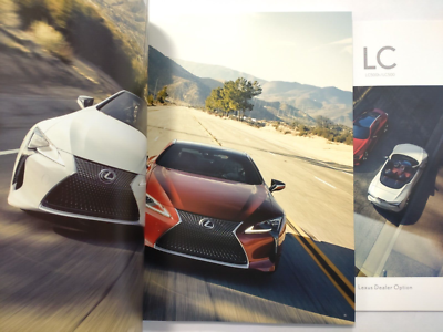 Lexus LC500h LC500 Brochure Dealer Option Catalog set Japanese