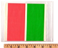 Aurora AFX Slot Car Track LANE MARKING STICKERS Green Red Makes Marshaling Easy 