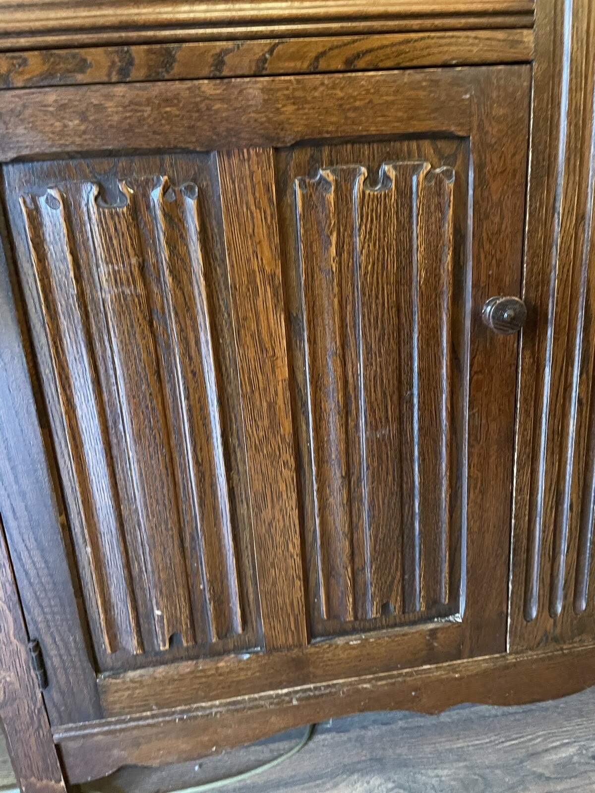 Vintage Solid Oak Dresser eBay