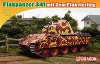 1:72 Dragon Flakpanzer 341 Mit 2Cm Flakvierling Kit D7487 Modellbau