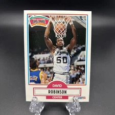 1990-91 Fleer David Robinson 1st Fleer Card R37936 