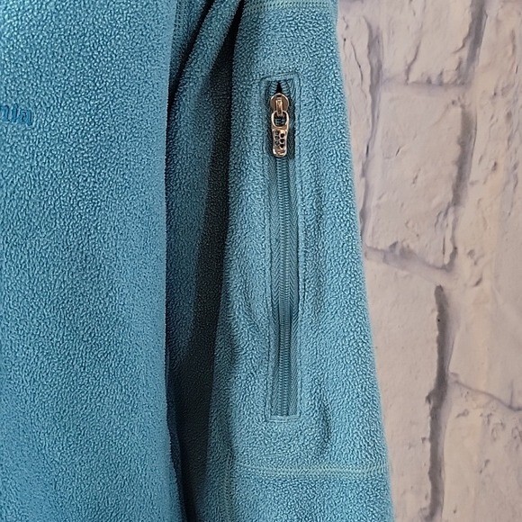 PATAGONIA Vintage Blue Fleece 1/2 Zipper Pull Over Jacket Small Women's thumbnail 4