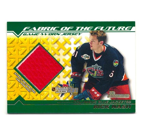 2002-03 Bowman Young Stars Fabric Of The Future Game Worn Jersey Insert Cards - Picture 2 of 51