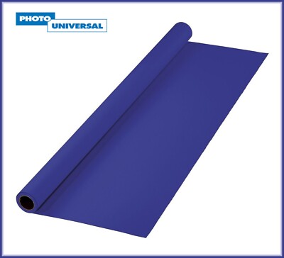 Hama Hintergrund Königsblau 1,35 x 11 m / 1,35x11 / 21411 Bluescreen geeignet