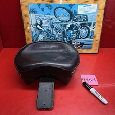 Harley Corbin Passenger Rear Seat Pillion Pad BLEM Tear Mounts To Solo Unkown